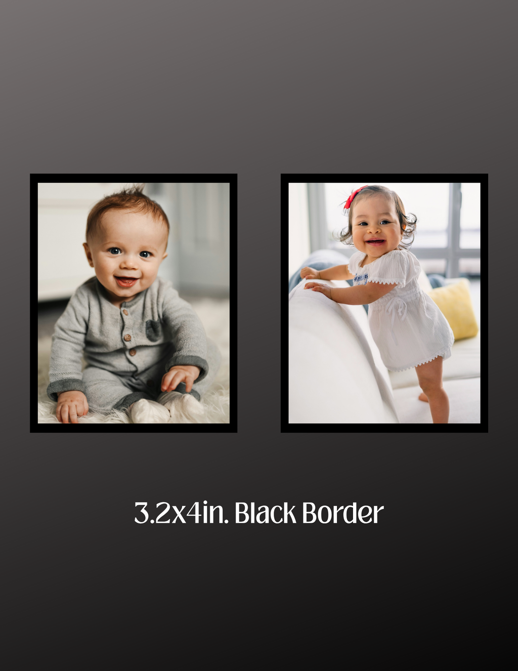 Traditional Prints - Large (4x3.2") Custom Flat Magnets