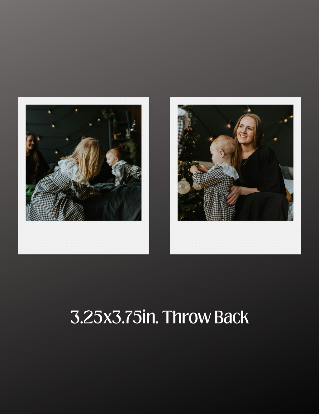 Throwback Prints - Medium (3.75x3.25") Custom Flat Magnets