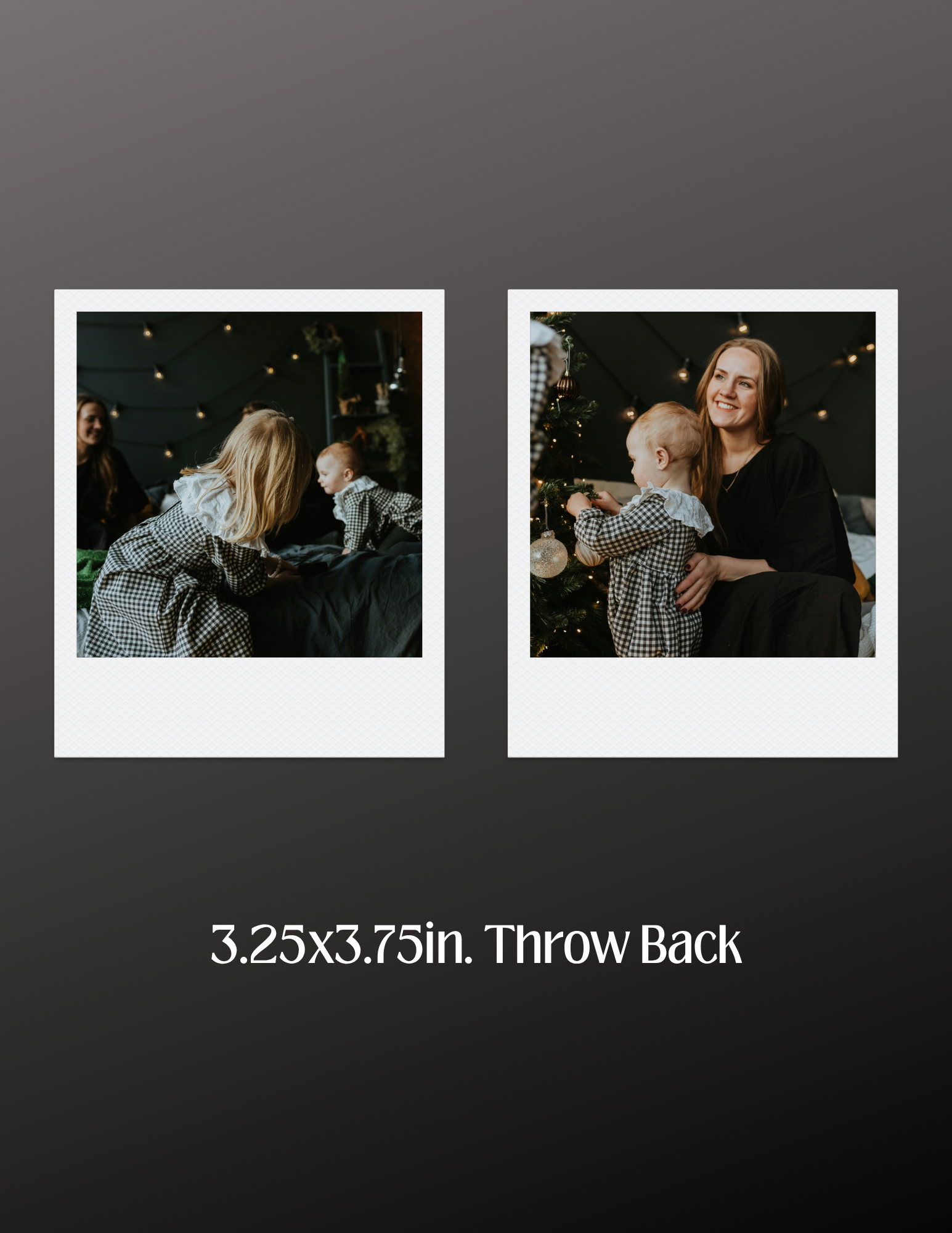 Throwback Prints - Medium (3.75x3.25") Custom Flat Magnets