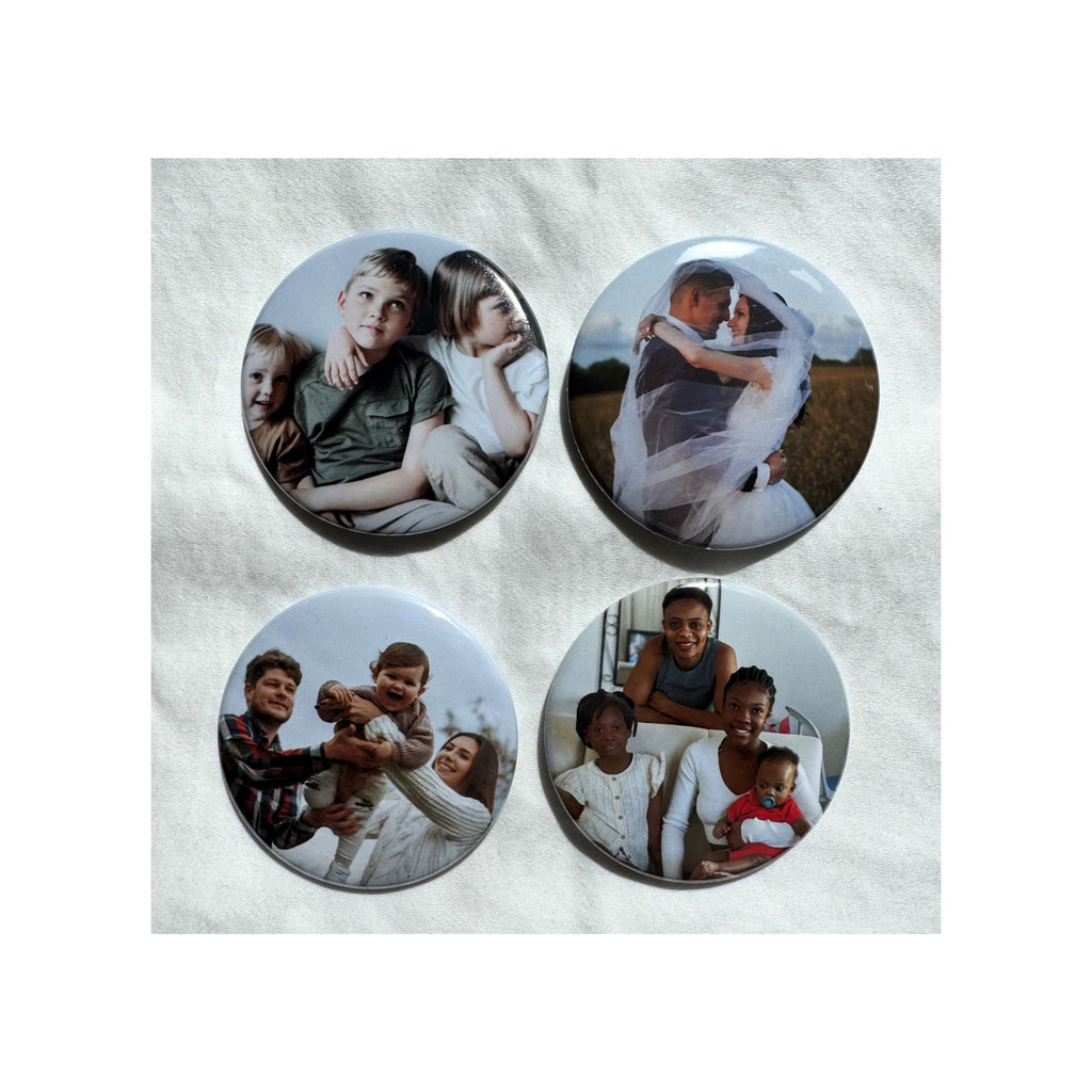 Photo Magnet Buttons