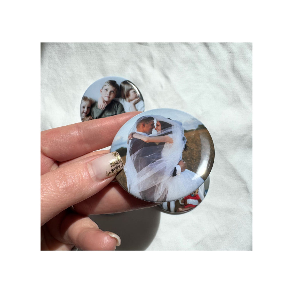 Photo Magnet Buttons