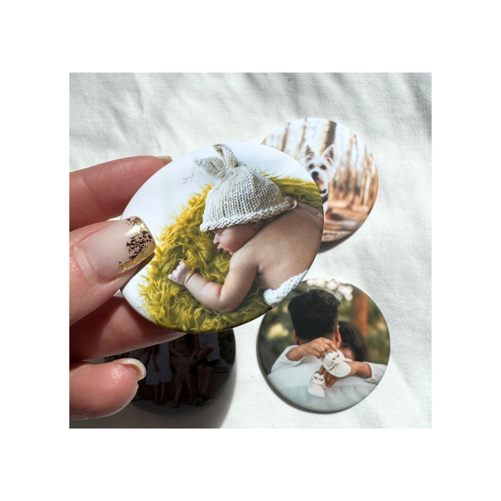Photo Magnet Buttons