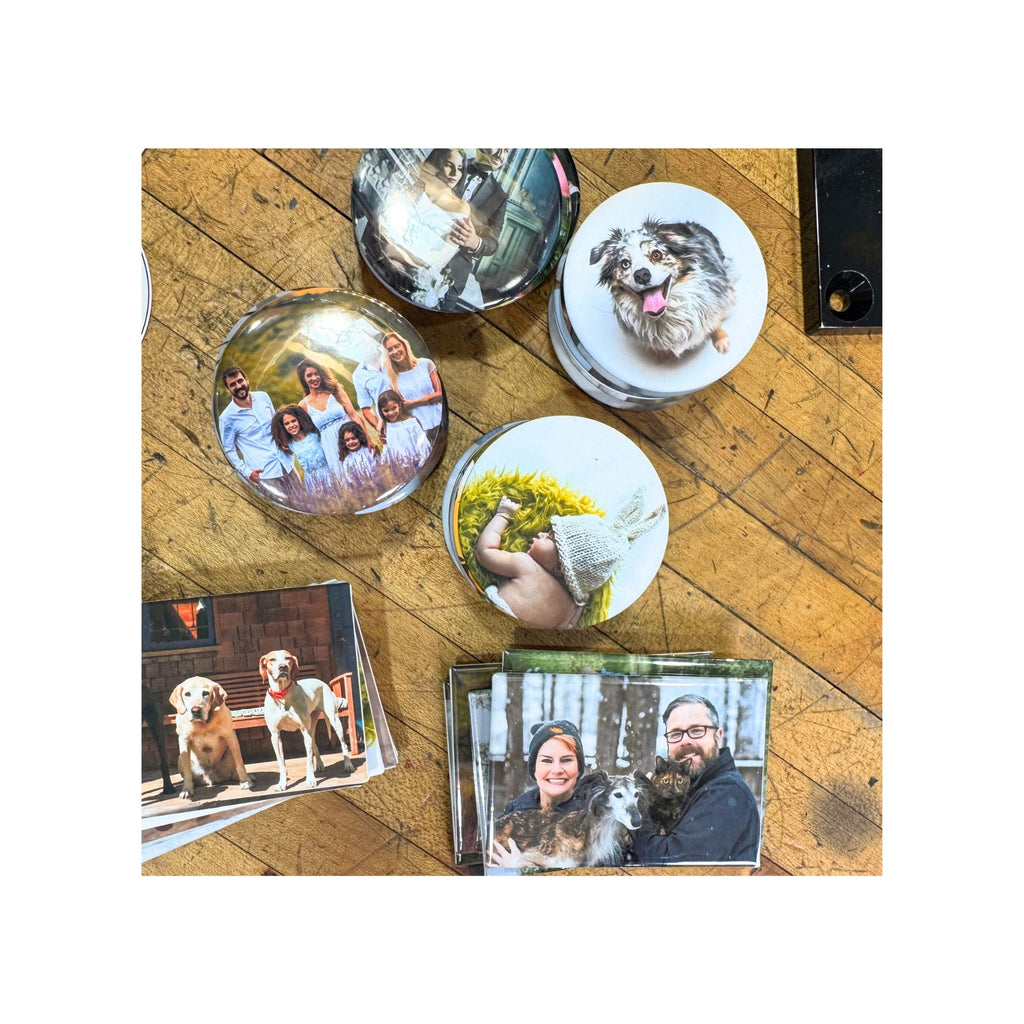 Photo Magnet Buttons
