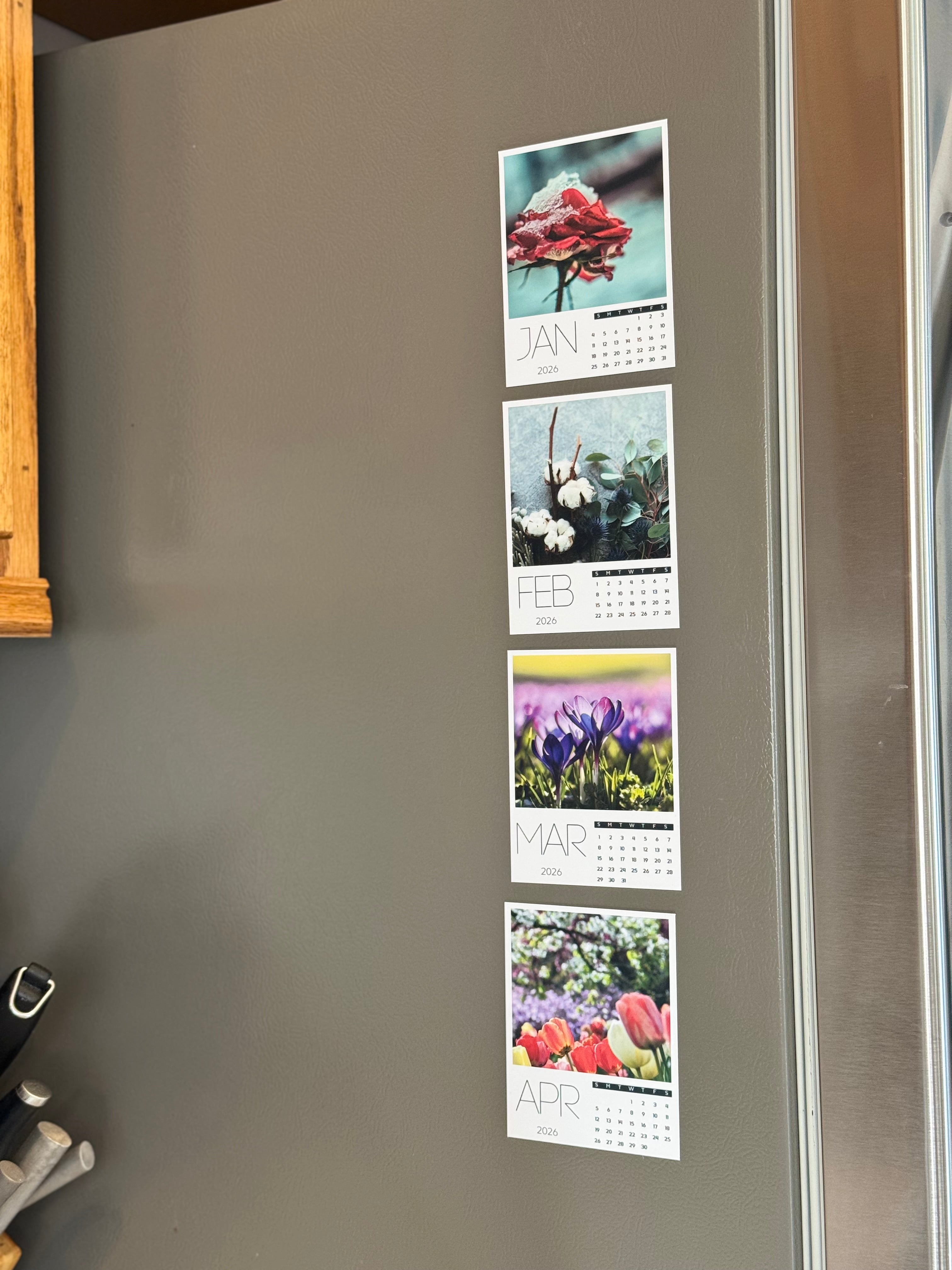 Flowers by Season Calendar (5x4")